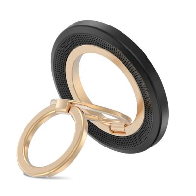10. Tech-Protect MMR700 Lamano MagSafe Magnetic Phone Holder - Black and Gold