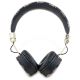 3. Guess Bluetooth ENC GUBH70EPOSMK on-ear headphones black/black Peony Script Round Shape