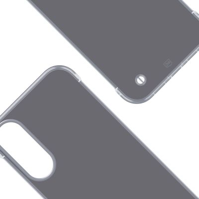 7. 3mk Just20g Matt Case for Samsung Galaxy S25 Edge - Matte Black