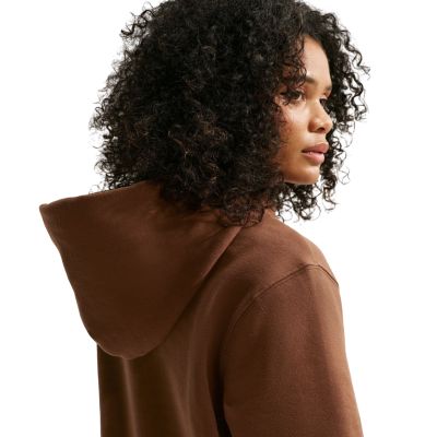 4. Nike Studio Fleece Medium Weight Women's Sweatshirt Light Brown IM8100 259