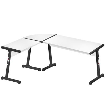 5. Huzaro Hero 6.0 White Gaming Desk