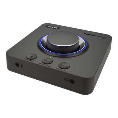 6. Sound Blaster X4 external sound card
