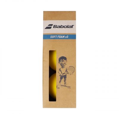 3. Babolat Soft Foam Tennis Balls 3 pcs 501058