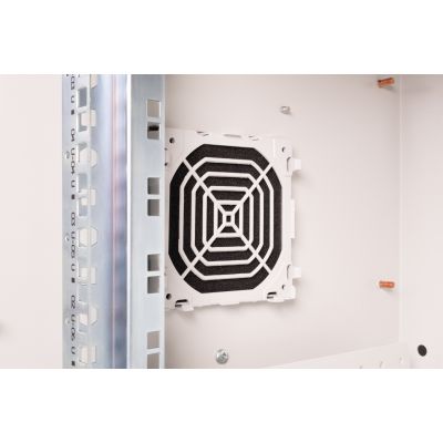 7. Digitus 19" 7U wall-mounted network cabinet 600x450, solid door, gray, undivided, assembled, IP55, 100kg