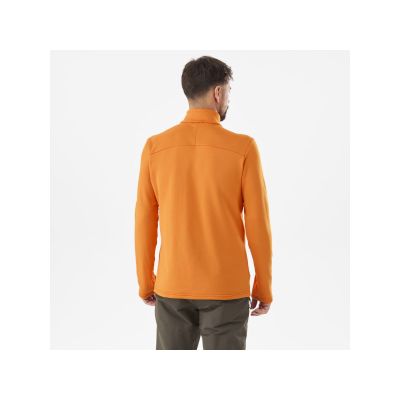 8. MILLET M Seneca Fleece Po Orange Sweatshirt