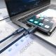 7. PD60W USB-C to USB-C Digital Display 1.2m Nylon Cable - blue