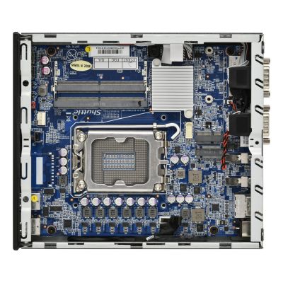 6. Shuttle XP? Slim DH610V2 Barebones PC Size 1.35L Black Intel H610 LGA 1700