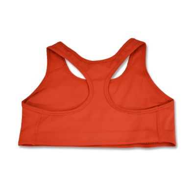 2. Nike Swoosh Pro-padded Bra Wmns Cinnabar/White - BV3630-624