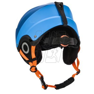 4. Meteor Lumi ski helmet navy / blue 24867-24869