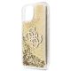 3. Guess 4G Big Liquid Glitter case for iPhone 11 6.1" / Xr - gold