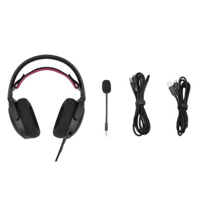 5. GAMIAC HS71 Wired Headband Gaming Headset USB Type-C Black