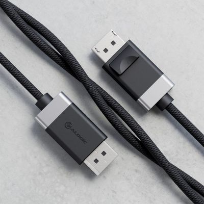 3. ALOGIC FUDP2-SGR DisplayPort Cable 2m Gray, Black