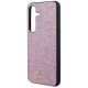 14. Guess Glitter Script case for Samsung Galaxy S24+ - purple