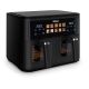Tristar FR-9075 Double Fryer 9L Autonomous 2500W Hot Air Fryer Black