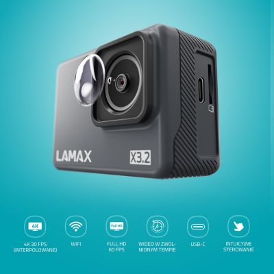 2. LAMAX X3.2 sports camera