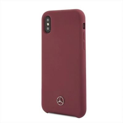 2. Mercedes Silicone Line iPhone X/XS Case - Red
