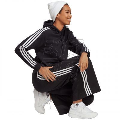 5. adidas Essentials 3-Stripes French Terry Crop Hoodie W IC8767