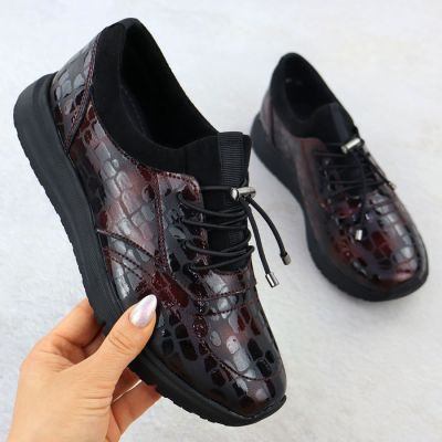 2. Filippo W DP7117 PAW646B patent leather shoes