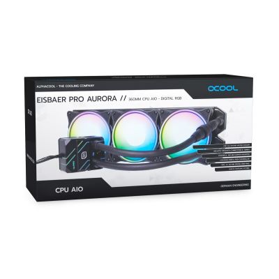 21. Alphacool Eisbaer Pro Aurora 360 CPU AIO Cooler