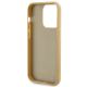 7. Guess Disco Metal Script case for iPhone 15 Pro - gold