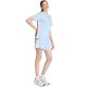 6. Women's adidas Essentials 3-Stripes Cotton T-shirt, light blue KB7119