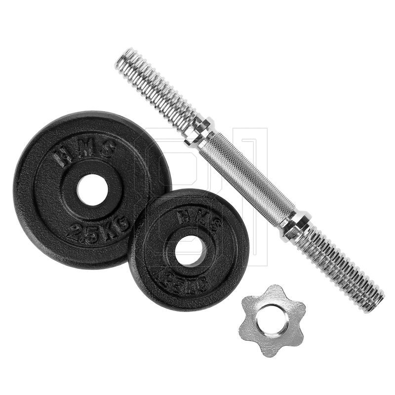 36. Dumbbells in a case HMS ST20 2 x 10kg 17-59-101