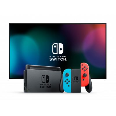 6. Nintendo Switch Portable Game Console 15.8 cm (6.2") 32 GB Touchscreen Wi-Fi Blue, Gray, Red