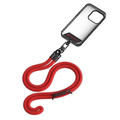 2. Audi Crossbody Universal Leash 120cm x 10mm - Red