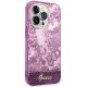 4. Guess Porcelain Collection case for iPhone 14 Pro Max - fuchsia