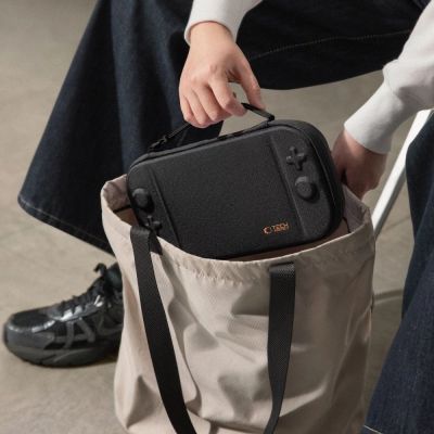 9. Tech-Protect Slim Pouch for Nintendo Switch 2 - Black