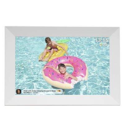 5. Denver photo frame with FRAMEO 10.1" 16GB white