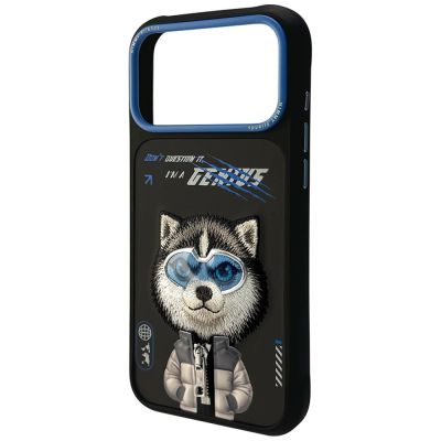 3. Nimmy Cool&Cute 2.0 Wolf Case for iPhone 17 Pro - Black