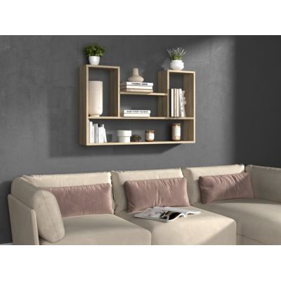 3. BILBAO 4P hanging shelf 100x16xH60 sonoma