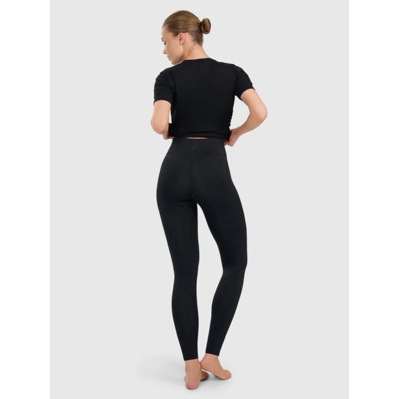2. Women's quick-drying yoga and pilates leggings 4F 4FWAW25TFTIF369-20S