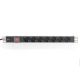 2. 19-inch rack-mount PDU 7x Schuko