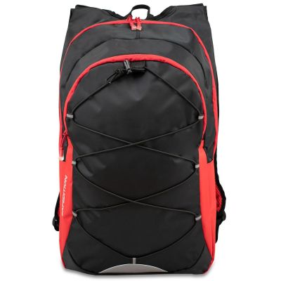 2. TREKKING BACKPACK A3036 BLACK-RED SEMI LINE