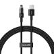 Baseus Gem Cable USB Type A to iPhone 2.4A 1m (Black)