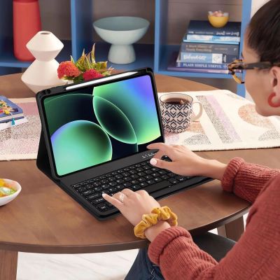 8. Tech-Protect SC Pen + Keyboard Case for Xiaomi Pad 11.2" 7 / 7 Pro / 8 / 8 Pro - Black