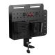 3. Activejet APB-006B Desk Organizer. Rotating perforated board with vertical organizer. Matte black.