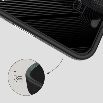 6. 3mk Fortis MagCase for iPhone 15 Pro Max - Black