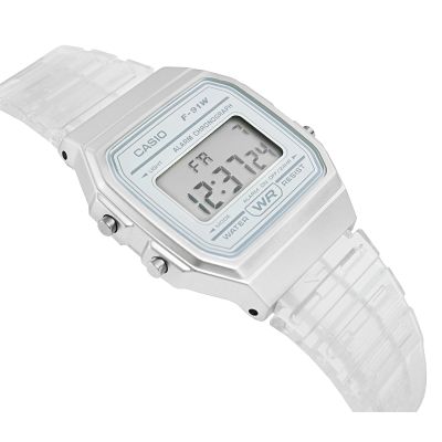 2. CASIO F-91WS-7 watch + BOX
