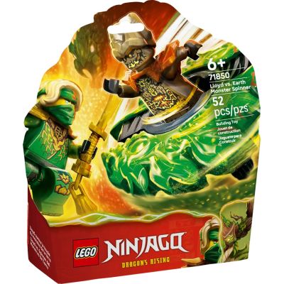 LEGO NINJAGO 71850 Lloyd vs. Elemental Monster Spinner Battle