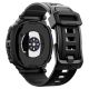 3. Spigen Rugged Armor Pro Strap for Samsung Galaxy Watch 8 44mm - Matte Black