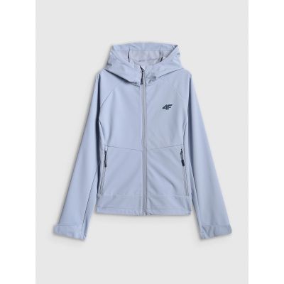 7. Women's windproof softshell jacket 5000 membrane 4F 4FWSS26TSOFF546-34S