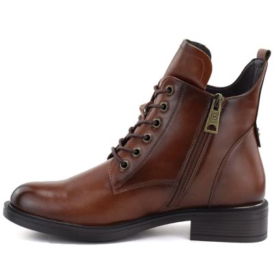 7. Women's insulated worker boots, camel, Vinceza 58677