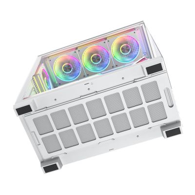 18. MODECOM VOLCANO STELLAR PLUS ARGB MIDI 8F WHITE CASE