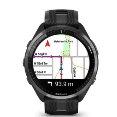 4. Garmin Forerunner 965 47mm Black Watch