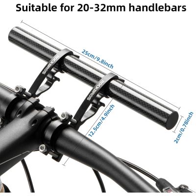 3. Rockbros bike mount, handlebar extension