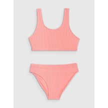 Girls' two-piece swimsuit 4F 4FJWSS25UBKSF047-65N