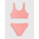 Girls' two-piece swimsuit 4F 4FJWSS25UBKSF047-65N